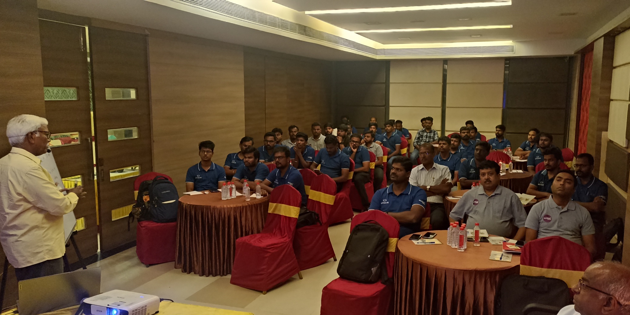 Training session and mentorship